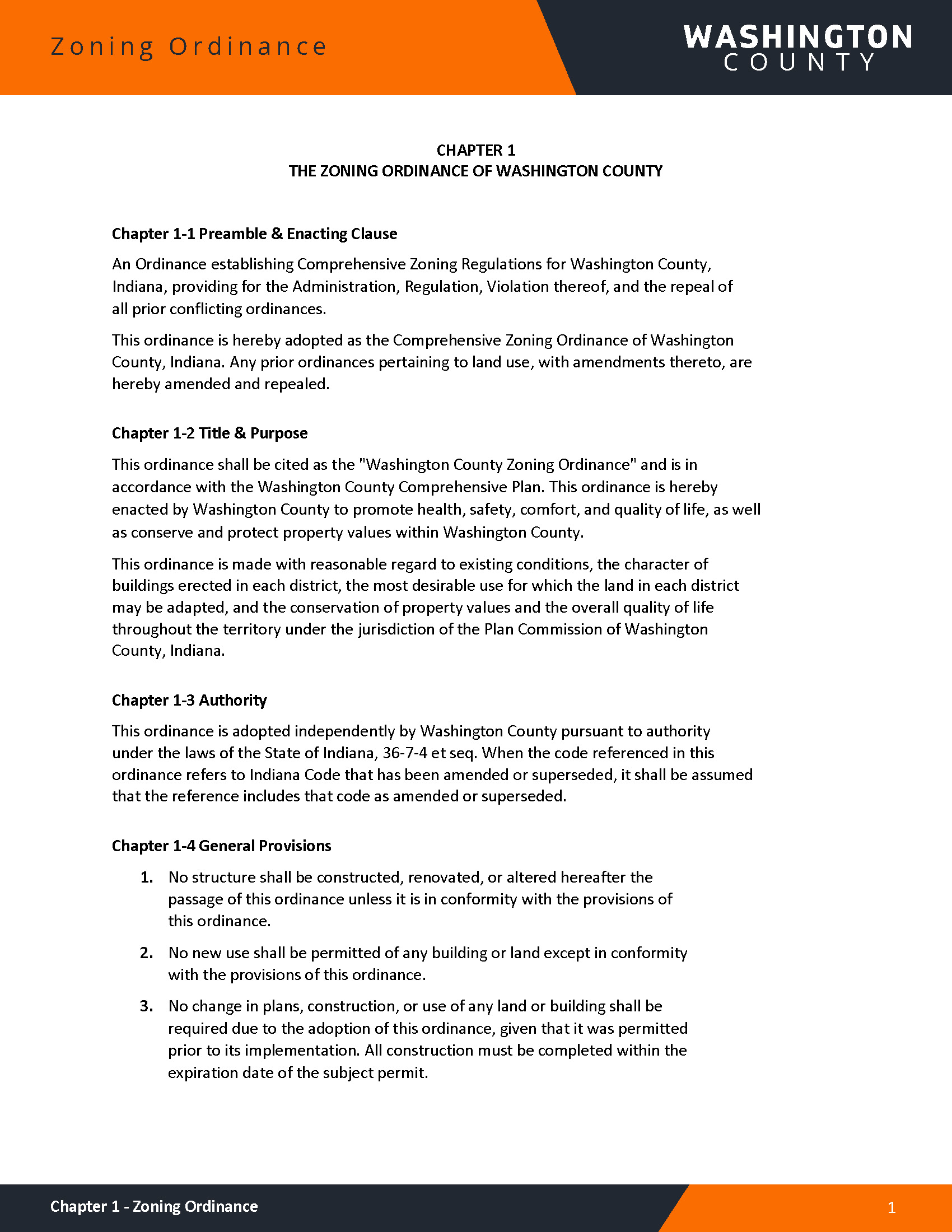 Washington County Zoning Ordinance1 12 25 Page 006